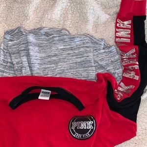 Long sleeve PINK tee